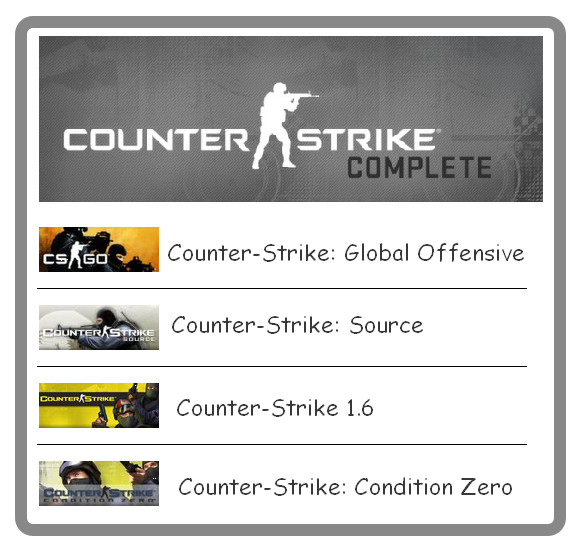 Compile cs. Counter Strike complete. CS complete Steam.